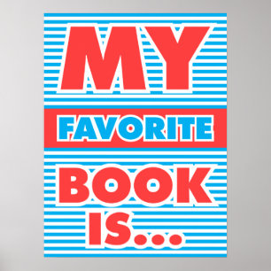 Poster Meu Livro Favorito É...