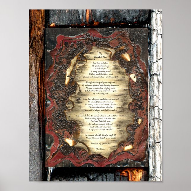 Póster Meu Maior Pecado (Frente)