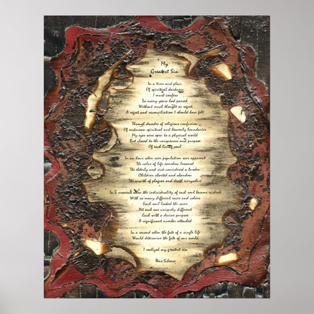 Poster Meu Maior Pecado (Frente)