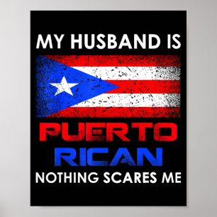 Poster Meu marido porto-riquenho nada me assusta como esp