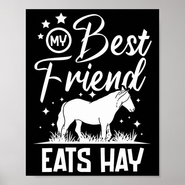 Poster Meu Melhor Amigo Come Hay (Frente)