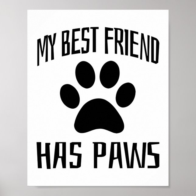 Poster Meu Melhor Amigo Tem Patas - Pássaros De Cachorro (Frente)