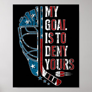 Poster Meu Objetivo É Negar O Seu Camiseta Engraçada De G