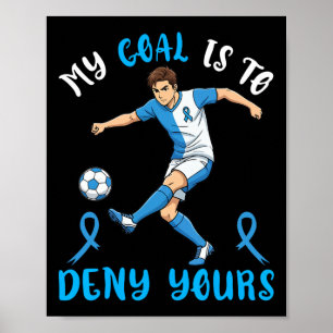 Poster Meu Objetivo É Negar O Seu Fita Azul De Conscienti