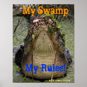 Poster Meu pântano minhas regras