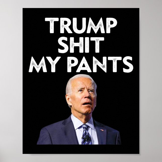 Poster Meu Pants Joe Biden Presidente (Frente)