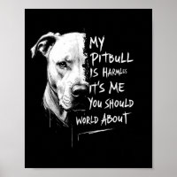 Meu Pitbull É Um Advertência Engraçado E Sem Danos