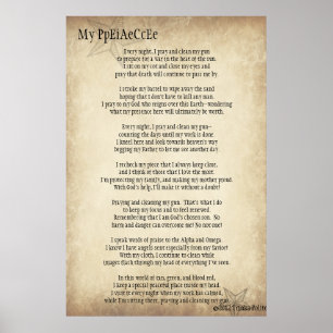 Póster Meu PpEiAeCcEe ©2012 por Trinka polido (poster)