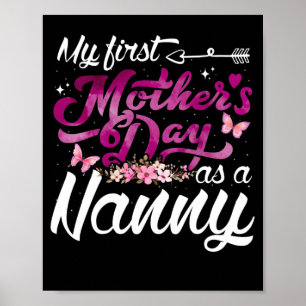 Poster Meu Primeiro Dia das Mães Como Babá Primeira Vez