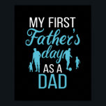 Poster Meu Primeiro Dia de os pais Como Pai E Filho Pais<br><div class="desc">Meu Primeiro Dia de os pais Como Um Pai Pai E Filho Vinculam Um Novo Presente De Pai. Presente perfeito para seu pai, mãe, pai, homens, mulheres, amigos e familiares no Dia de Ação de Graças, Dia de Natal, Dia de as mães, Dia de os pais, 4 de julho de...</div>