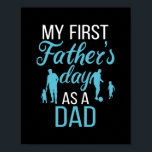 Poster Meu Primeiro Dia de os pais Como Pai E Filho Pais<br><div class="desc">Meu Primeiro Dia de os pais Como Um Pai Pai E Filho Vinculam Um Novo Presente De Pai. Presente perfeito para seu pai, mãe, pai, homens, mulheres, amigos e familiares no Dia de Ação de Graças, Dia de Natal, Dia de as mães, Dia de os pais, 4 de julho de...</div>