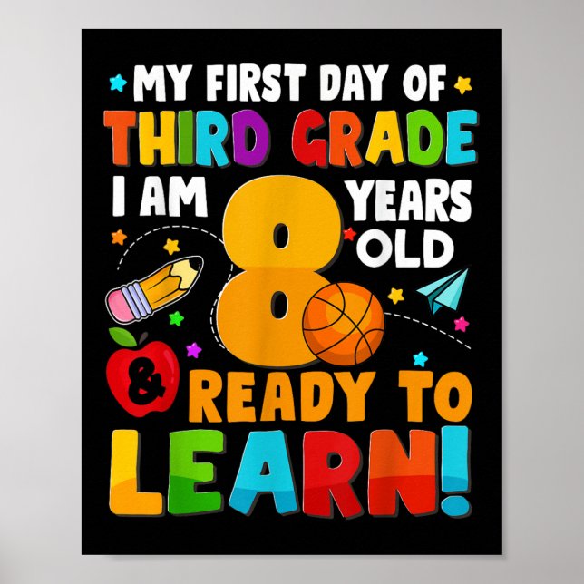 Poster Meu Primeiro Dia Do Terceiro Grau Pronto Para Apre (Frente)