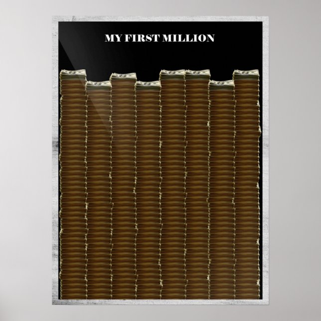Poster Meu primeiro milhão de Pablo esbarbar (Frente)