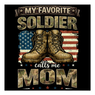 Póster Meu soldado favorito me chama de mãe