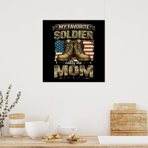 Poster Meu soldado favorito me chama de mãe