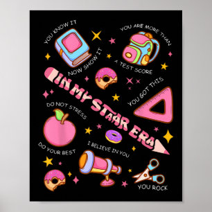 Poster Meu Teste Motivacional da Era Stato Dia de Teste E