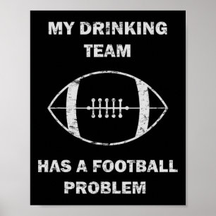 Poster Meu Time de Bebida Tem um Problema de Futebol Cami
