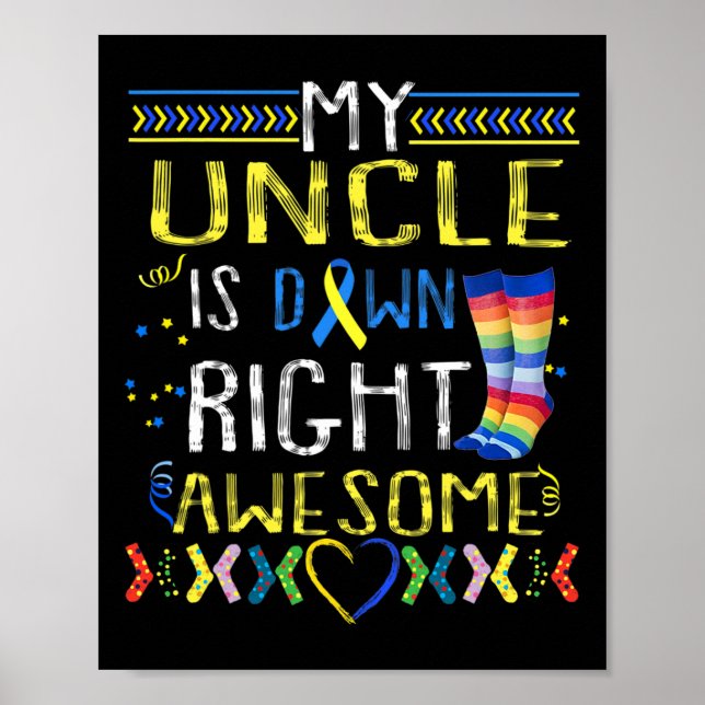 Poster Meu Tio Está Com Uma Síndrome Incrível (Frente)