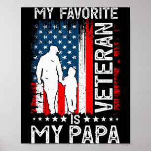 Poster Meu Veterano Favorito É Meu Papai Vô Obrigado V