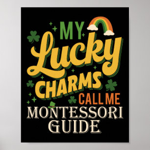 Poster Meus Charms da Sorte Me Chamam Guia Montessori Dia