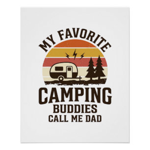 Póster Meus Companheiros de Acampamento Favoritos Me Cham