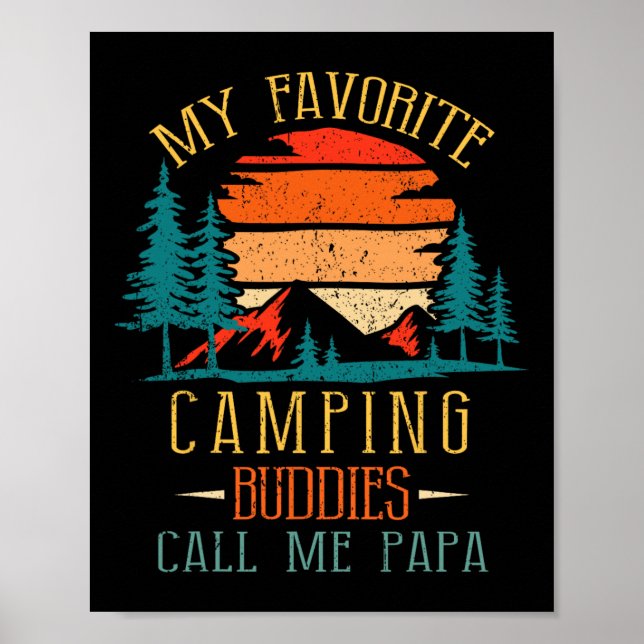 Poster Meus Companheiros de Acampamento Favoritos Me Cham (Frente)