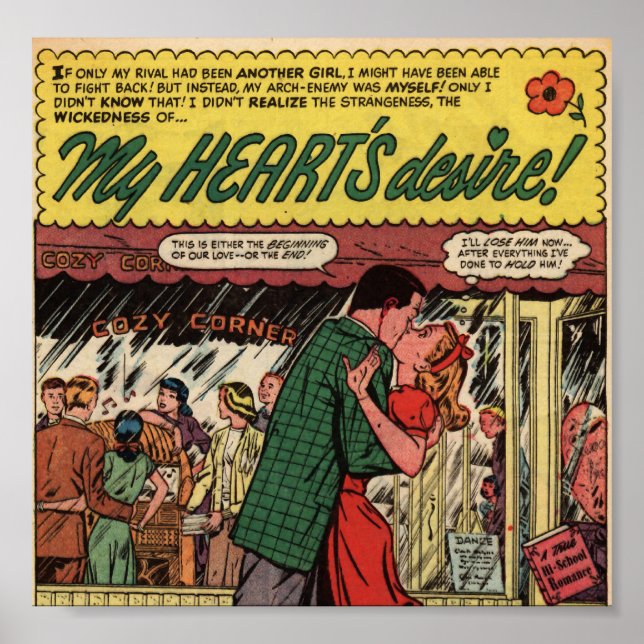 Póster Meus Corações Desejam (Frente)