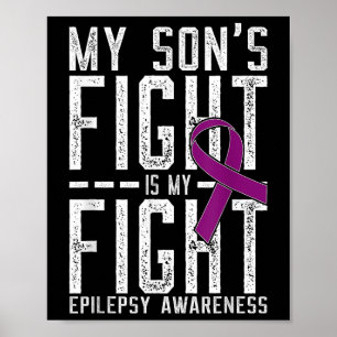 Poster Meus Filhos Combatem Minha Luta Contra A Epilepsia