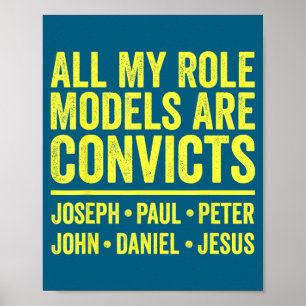 Poster Meus ídolos são condenados joseph paul peter john