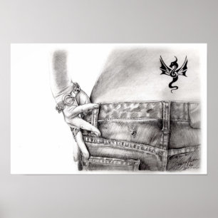 Poster Meus Jeans Favoritos