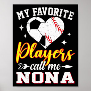 Poster Meus Jogadores de Futebol Americano Favoritos Me C