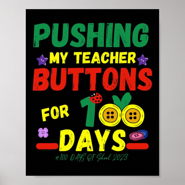 Poster Meus Professores Botam 100 Dias na Escola de Diver (Frente)