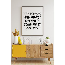 Poster Mexam-se! Citação Motivacional