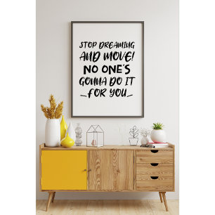 Poster Mexam-se! Citação Motivacional