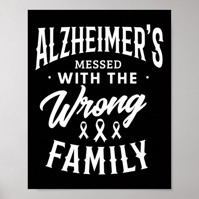 Poster Mexeu Com a Família Errada Doença de Heimer 1  (Frente)