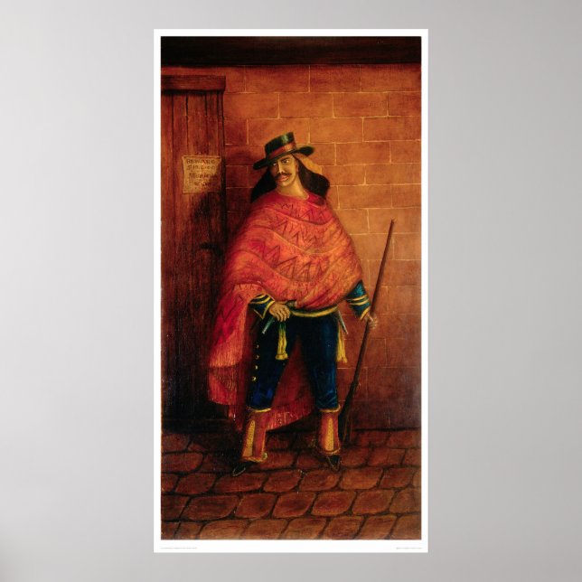 Póster mexicano Bandit Joaquin Murieta (0076A) (Frente)