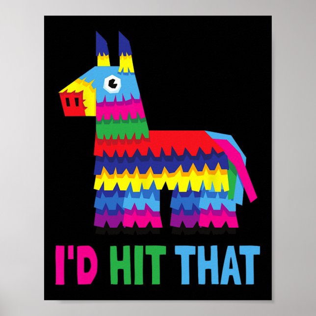 Poster Mexicano Fiesta, eu atingiria aquela engraçada cin (Frente)