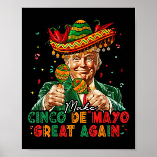 Poster Mexicano Torne Excelente Cinco De Mayo Novamente E