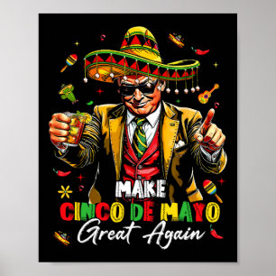 Poster Mexicano Torne Excelente Cinco De Mayo Novamente E
