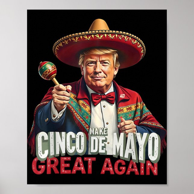 Poster Mexicano Torne O Excelente Cinco De Mayo Mais Engr (Frente)