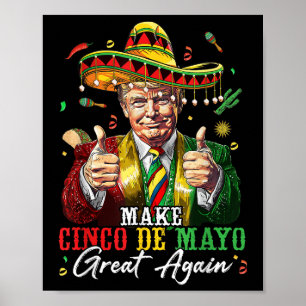 Poster Mexicano Torne O Excelente Cinco De Mayo Mais Engr