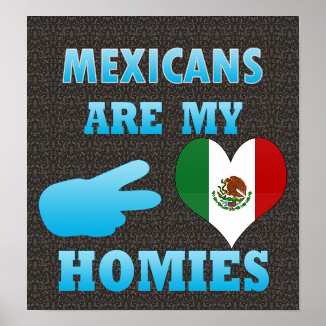Poster Mexicanos são meus Homens (Frente)