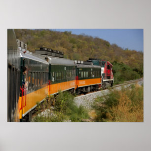 Poster México, Chihuahua, Copper Canyon. Exibições de