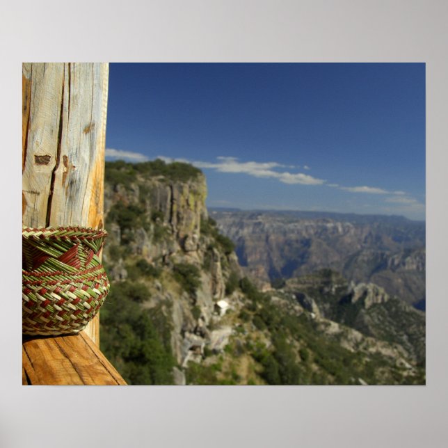 Póster México, Chihuahua, Copper Canyon. Vista do (Frente)