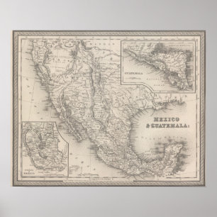 Póster México e Guatemala