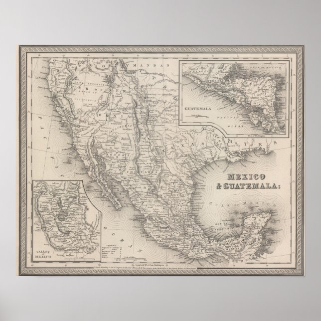 Póster México e Guatemala (Frente)