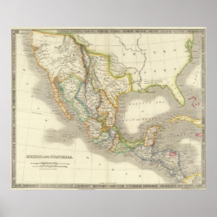 Póster México e guatemala