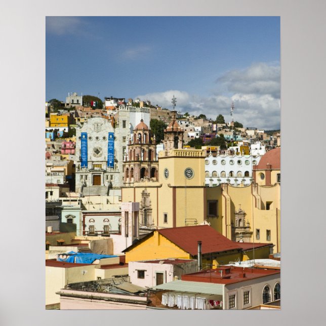 Póster México, Estado de Guanajuato, Guanajuato. Basilica (Frente)