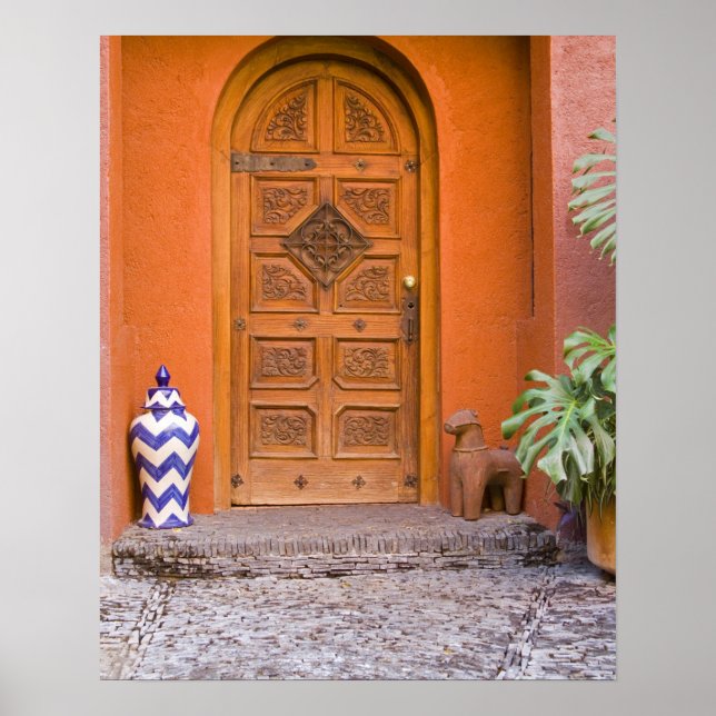 Póster México, estado de Guanajuato, San Miguel. Casa de  (Frente)