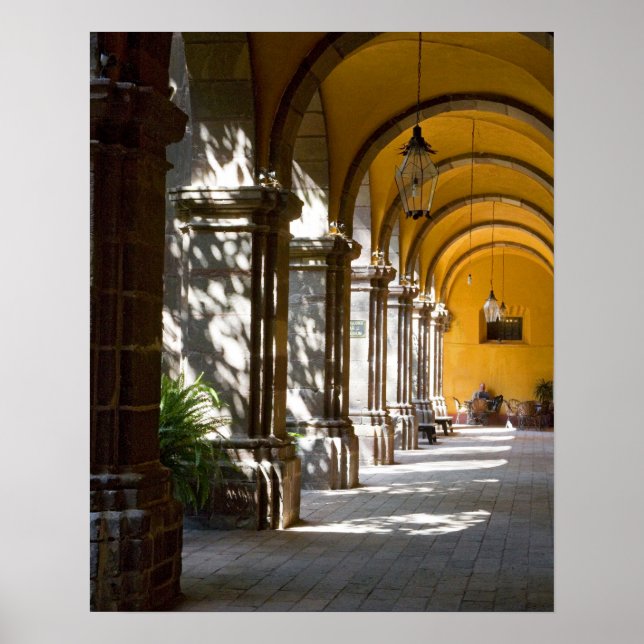 Poster México, estado de Guanajuato, San Miguel de Allend (Frente)